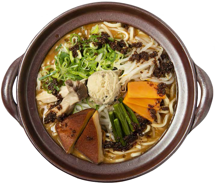 天明四年(1784年)創業の老舗穀平味噌醸造場さんと共同開発したオリジナル味噌の深い味わい。